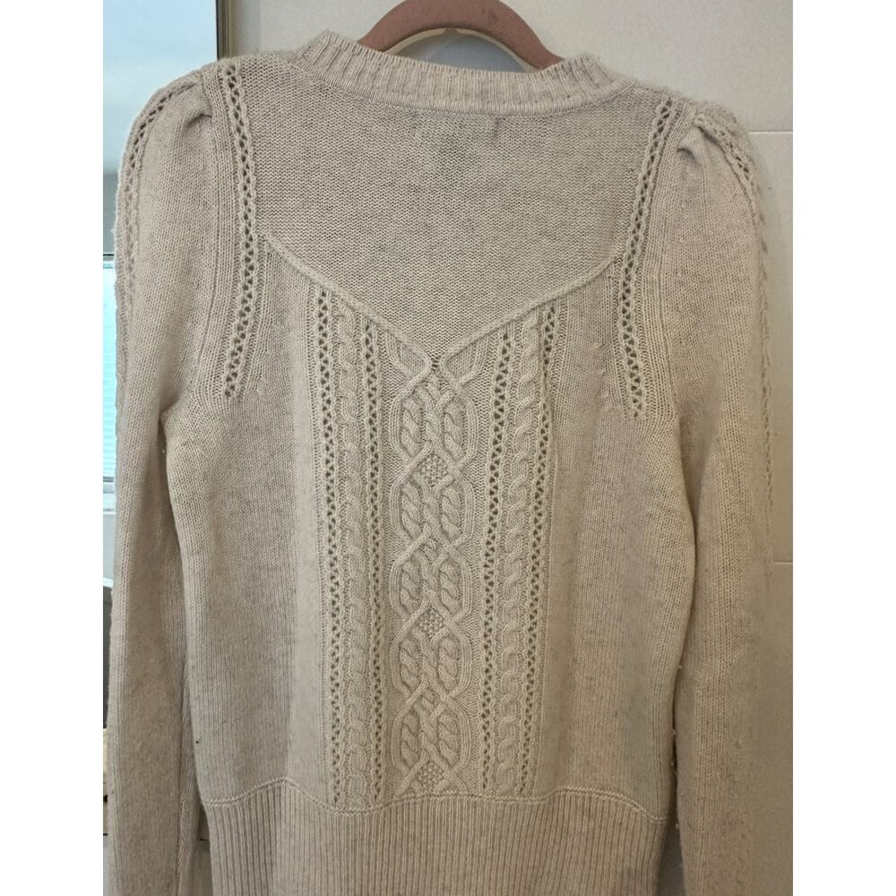 Aqua 100% cashmere light pink sweater - Picture 3 of 10